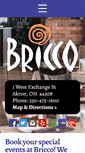 Mobile Screenshot of briccoakron.com